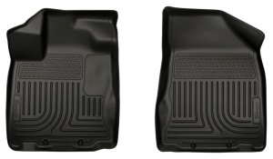 Infiniti JX35 Floor Liners - Front - Husky Liners - Weatherbeater - Black - 2013